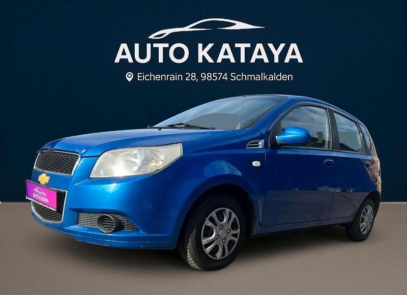 Blau Gebraucht 2008 Chevrolet Aveo LS Kleinwagen | 2.199 € (Guter Preis) - Bild 1/4