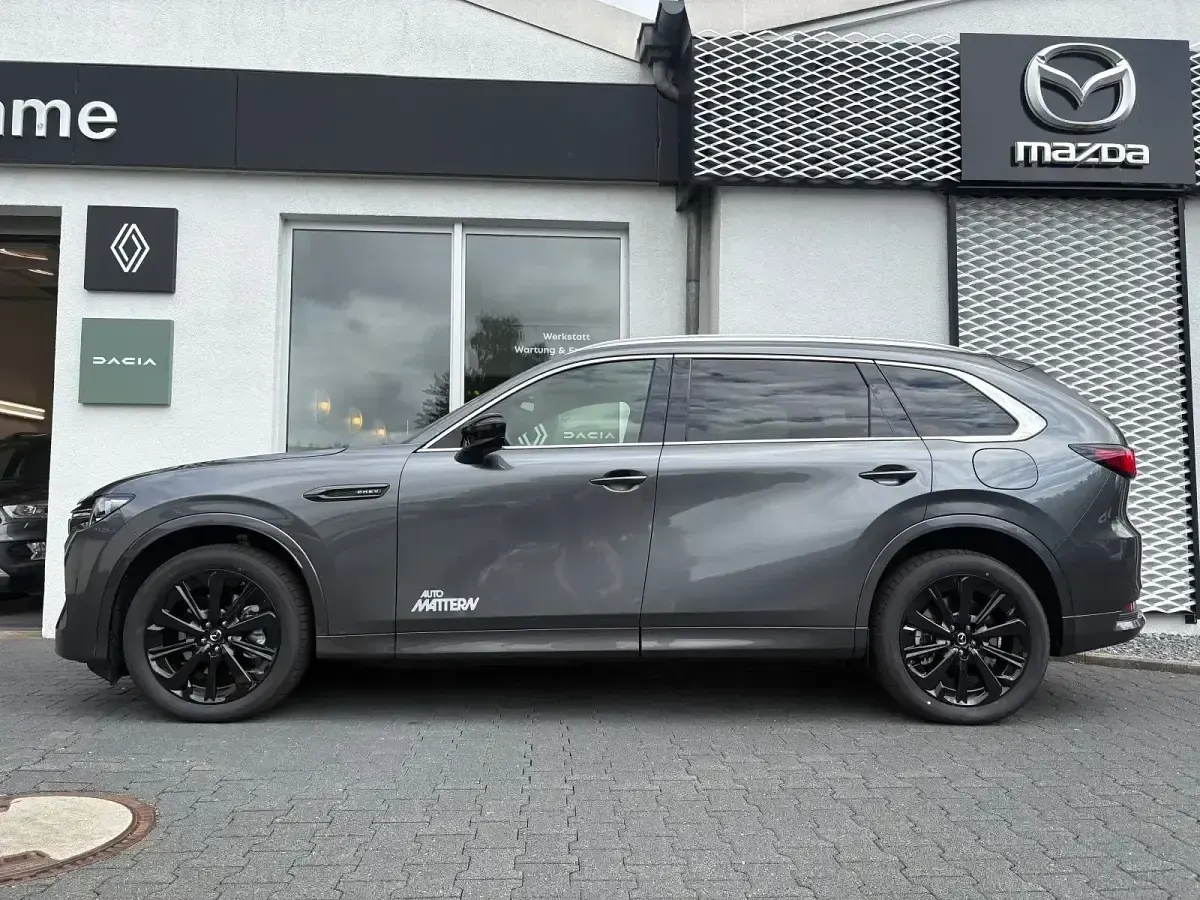 Gebraucht Mazda CX-80 Homura-Line 327 PS (240 kW) 2024 Machine gray SUV