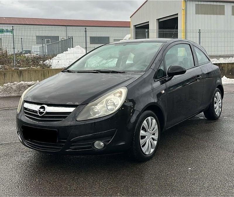 Gebraucht Opel Corsa 90 PS (66 kW) 2008 Schwarz Kleinwagen