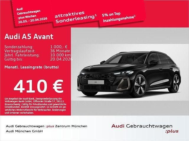 Gebraucht Audi A5 Edition .1 204 PS (150 kW) 2025 Mythosschwarz metallic Kombi