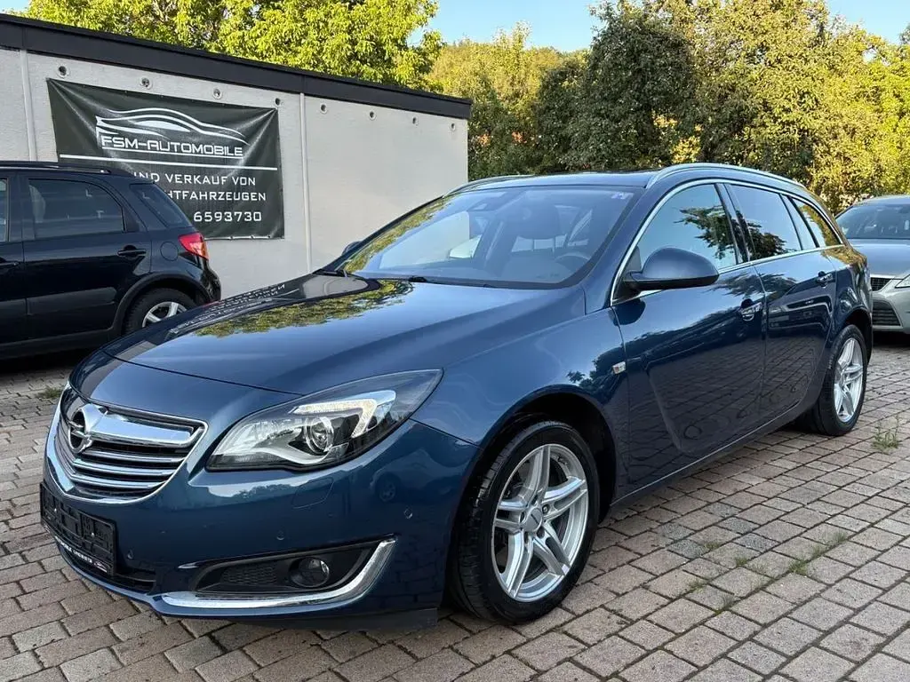 Gebraucht Opel Insignia Business Innovation 163 PS (119 kW) 2015 Blau Kombi