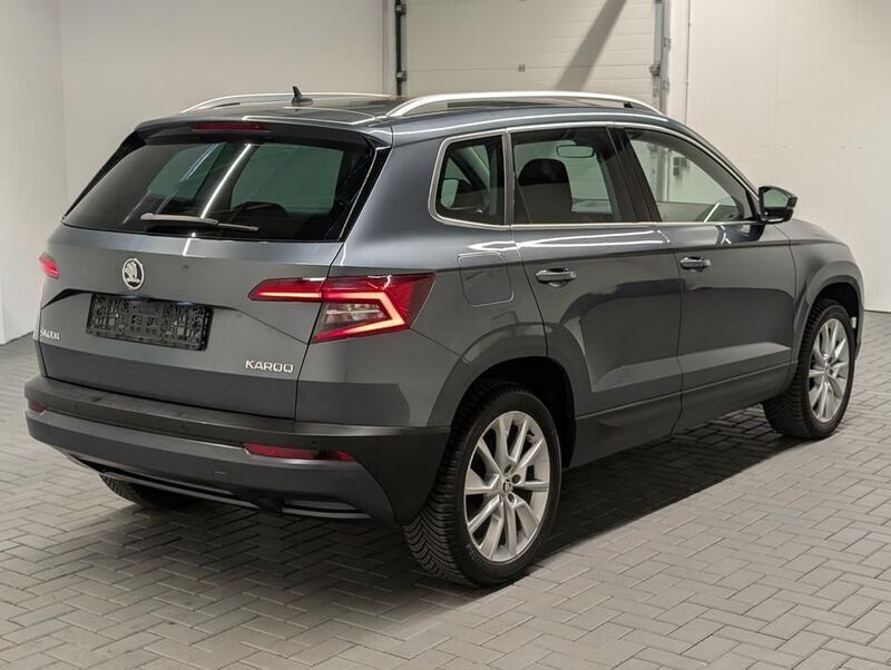 Gebraucht Skoda Karoq Style 150 PS (110 kW) 2018 Grau (quarzgraumet.) SUV