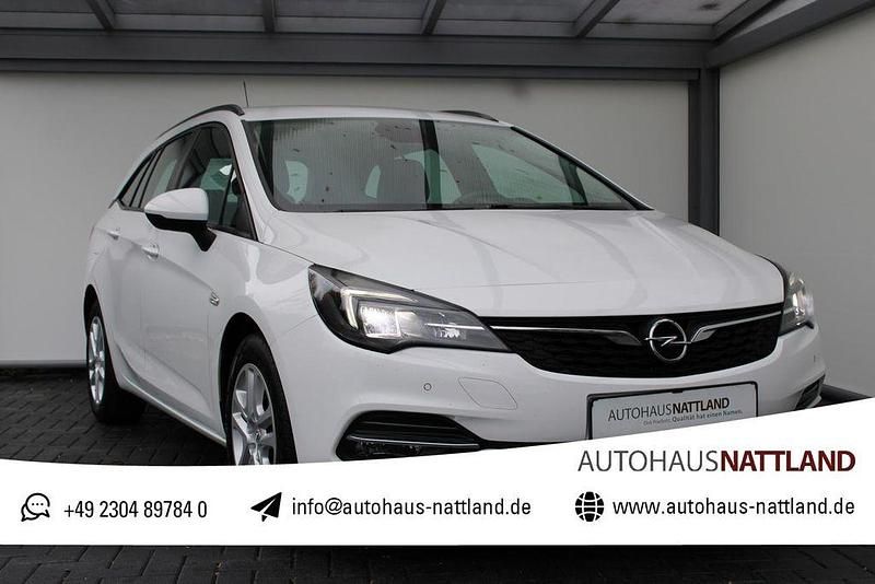 Weiß Gebraucht 2020 Opel Astra Edition Kombi | 10.450 € (Fairer Preis) - Bild 1/4