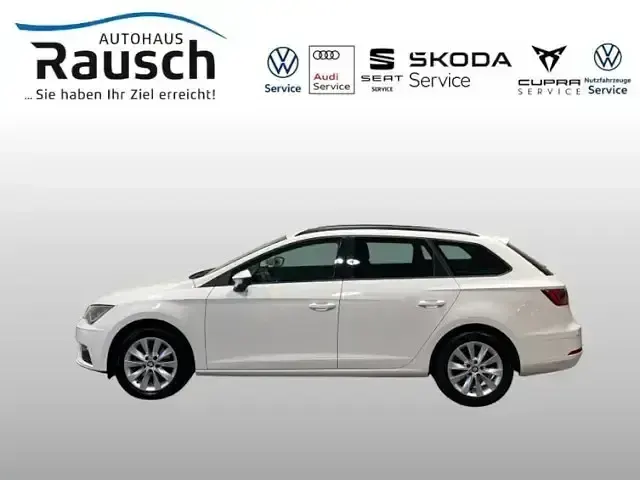 Gebraucht Seat Leon ST Style 131 PS (96 kW) 2019 Weiß Kombi