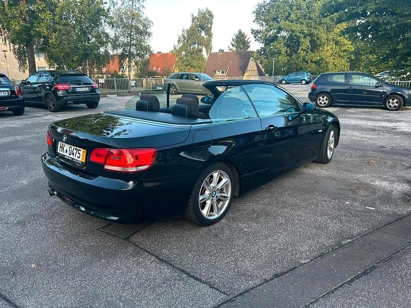Schwarz Gebraucht 2008 BMW 320 Cabriolet Cabrio | 6.500 € (Superpreis) - Bild 1/3