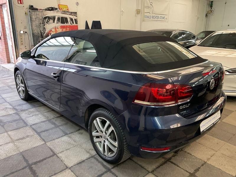 Gebraucht VW Golf Cabriolet 105 PS (77 kW) 2013 Blau Cabrio