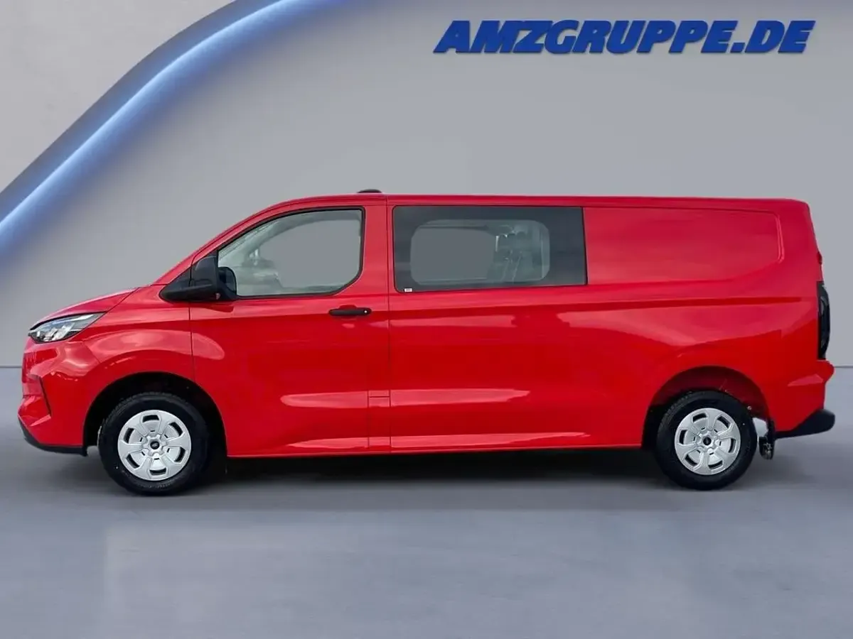 Nowe Ford Transit Custom Trend 136 KM (100 kW) 2025 Czerwony Sedan/Limuzyna