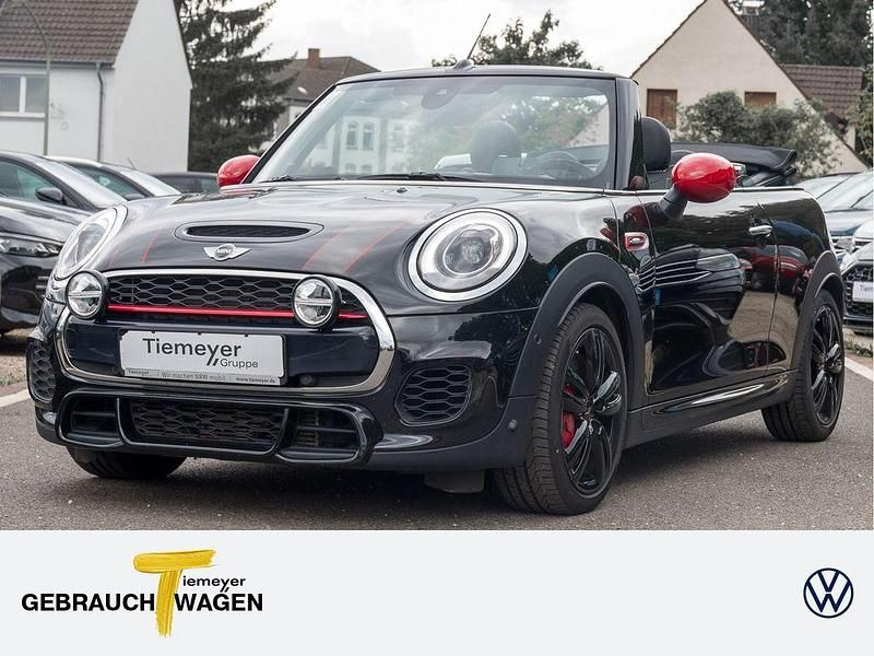 Midnight black metallic Gebraucht 2017 Mini John Cooper Works Cabriolet Chili Cabrio | 24.460 € (Etwas zu teuer) - Bild 1/4