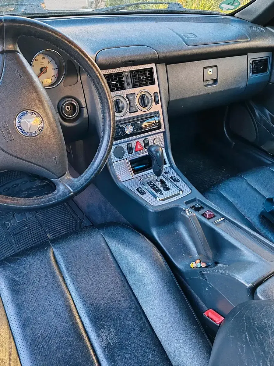 Second-hand Mercedes SLK200 163 CP (119 kW) 2003 Argintiu Cabrio