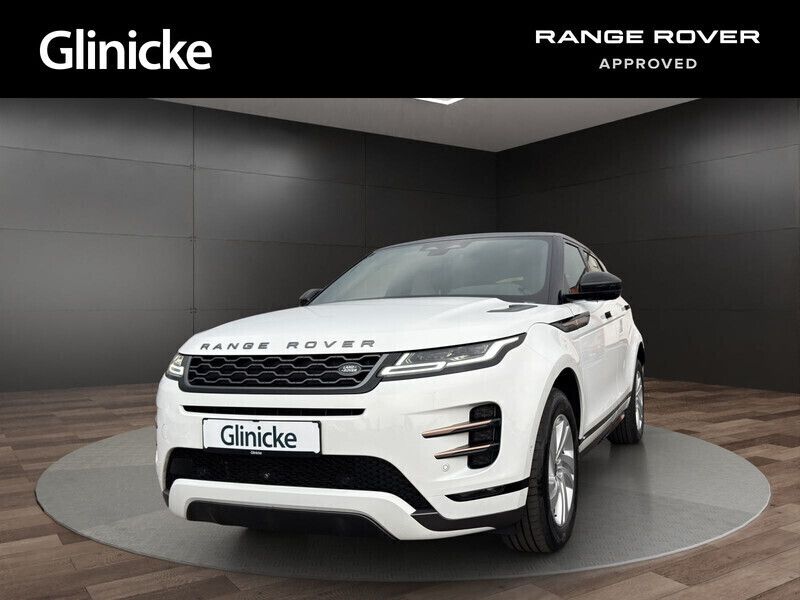 Weiß Gebraucht 2021 Land Rover Range Rover evoque R-Dynamic SUV | 36.490 € (Etwas zu teuer) - Bild 1/4