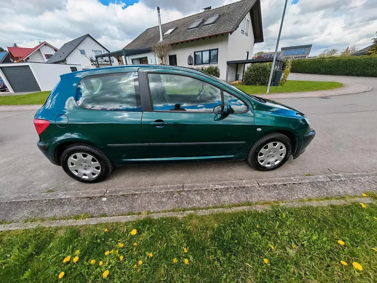 Gebraucht Peugeot 307 109 PS (80 kW) 2002 Grün Coupé