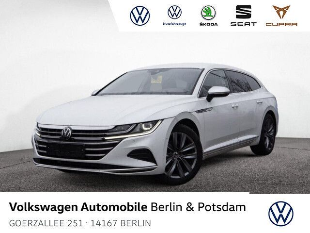 Oryxweiß perlmutteffekt Gebraucht 2024 VW Arteon Elegance Kombi | 31.899 € (Superpreis) - Bild 1/4