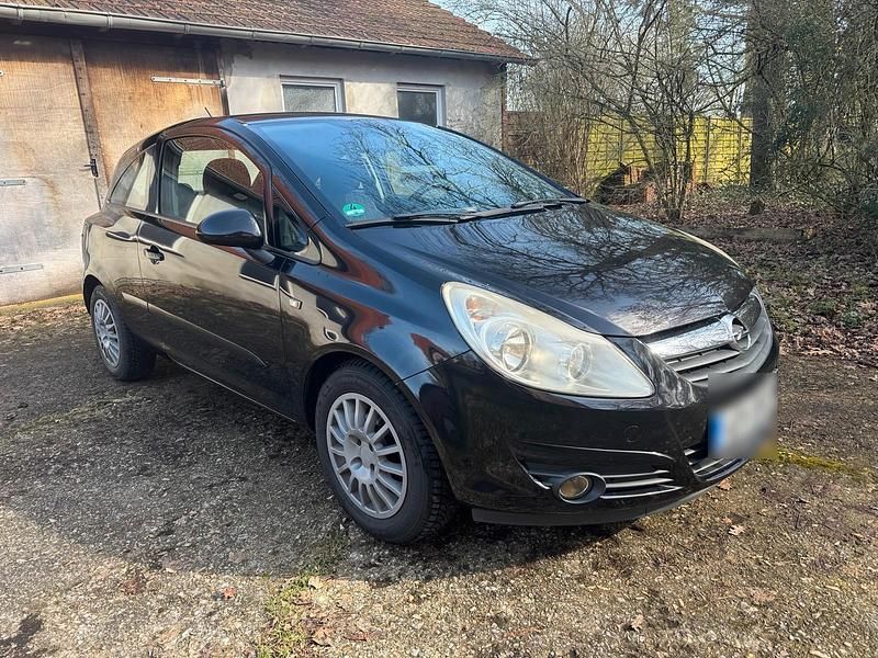 Gebraucht Opel Corsa 90 PS (66 kW) 2007 Schwarz Kleinwagen