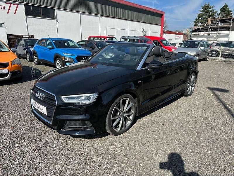 Gebraucht Audi A3 Cabriolet S-Line 150 PS (110 kW) 2018 Schwarz Cabrio