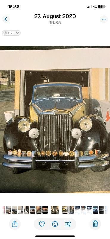 Blau Gebraucht 1950 Jaguar MK V Limousine | 17.999 € - Bild 1/4