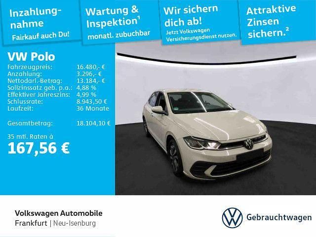 Grau Gebraucht 2022 VW Polo Active Limousine | 16.480 € (Fairer Preis) - Bild 1/4