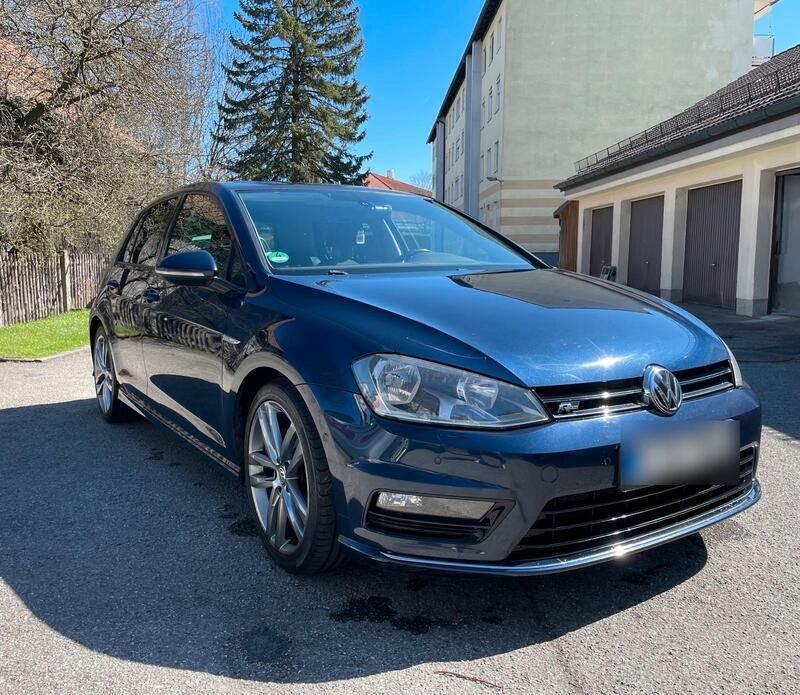 Blau Gebraucht 2014 VW Golf VII R-line Limousine | 9.980 € (Fairer Preis) - Bild 1/4