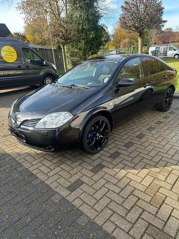 Schwarz Gebraucht 2003 Nissan Primera Acenta Limousine | 3.900 € (Fairer Preis) - Bild 1/4