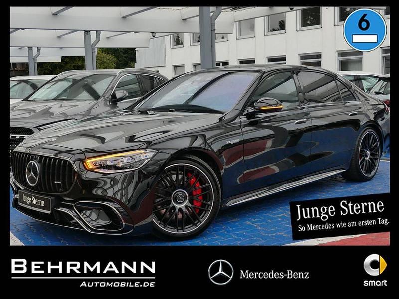 Metalliclack obsidianschwarz Gebraucht 2024 Mercedes S63 AMG AMG Limousine | 198.890 € (Teuer) - Bild 1/4