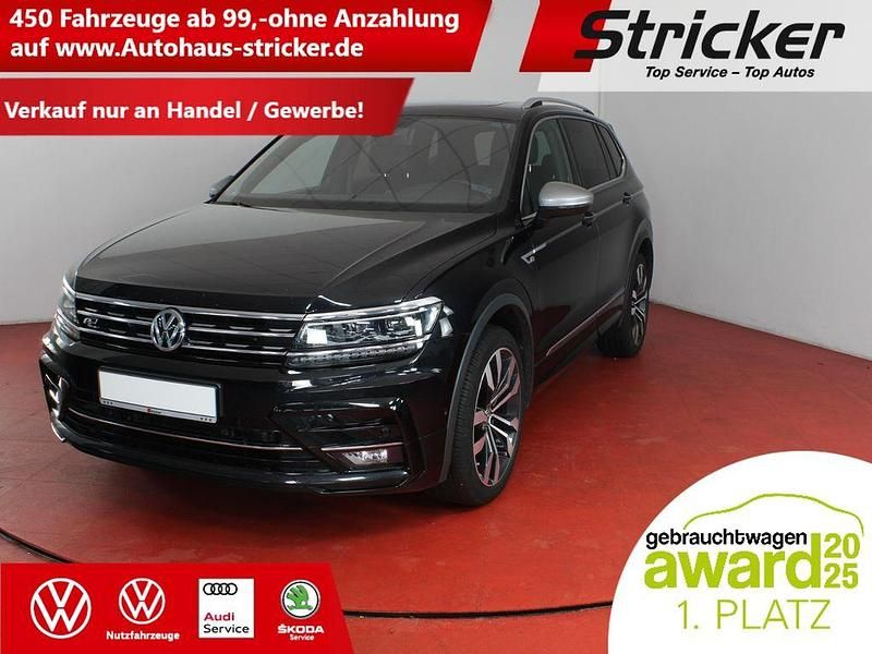 Deep black perleffekt Gebraucht 2019 VW Tiguan Allspace R-line SUV | 23.999 € (Fairer Preis) - Bild 1/4