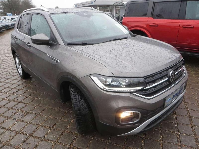 Gebraucht VW T-Cross Style 110 PS (80 kW) 2021 Limestone grey SUV