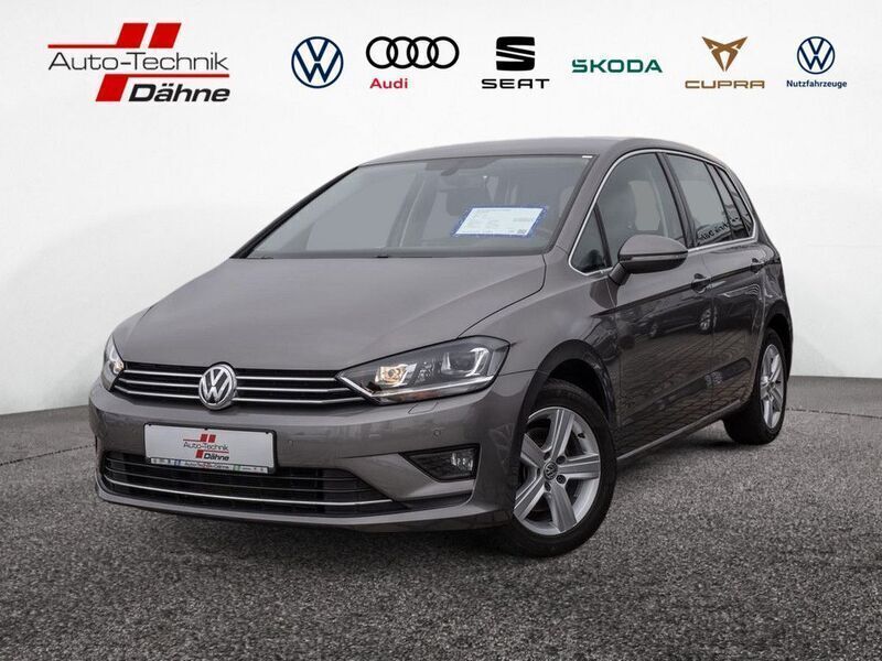Grau Gebraucht 2015 VW Golf Sportsvan Highline Van / Kleinbus | 15.880 € (Fairer Preis) - Bild 1/4
