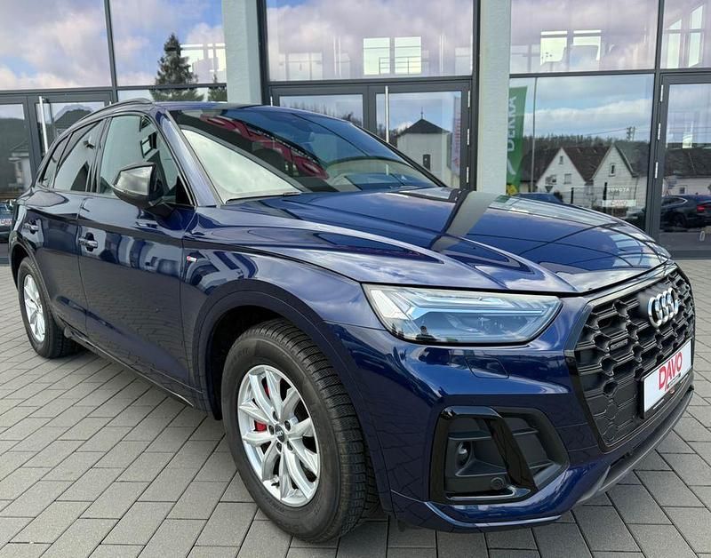 Blau Gebraucht 2022 Audi Q5 S-Line SUV | 33.991 € (Fairer Preis) - Bild 1/4