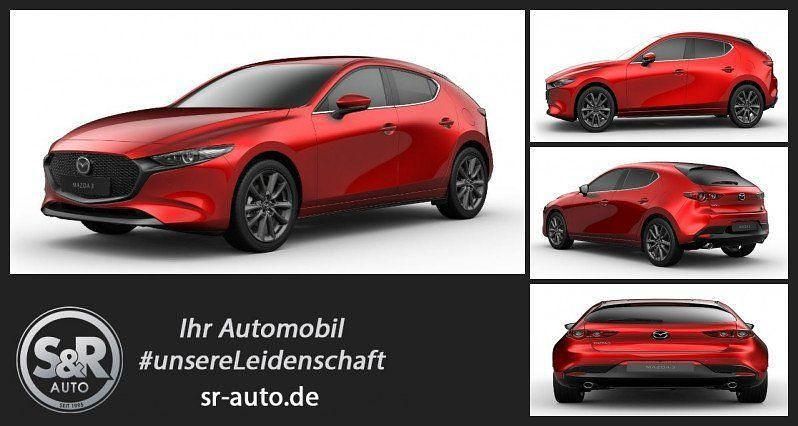 Rot Neu 2026 Mazda 3 Exclusive-Line Limousine | 31.280 € - Bild 1/4