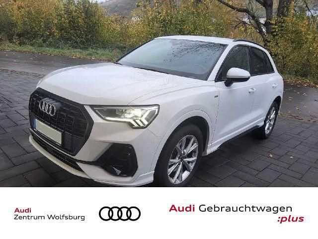Gletscherweiß metallic (metallic) Gebraucht 2023 Audi Q3 S-Line SUV | 33.690 € (Guter Preis) - Bild 1/4