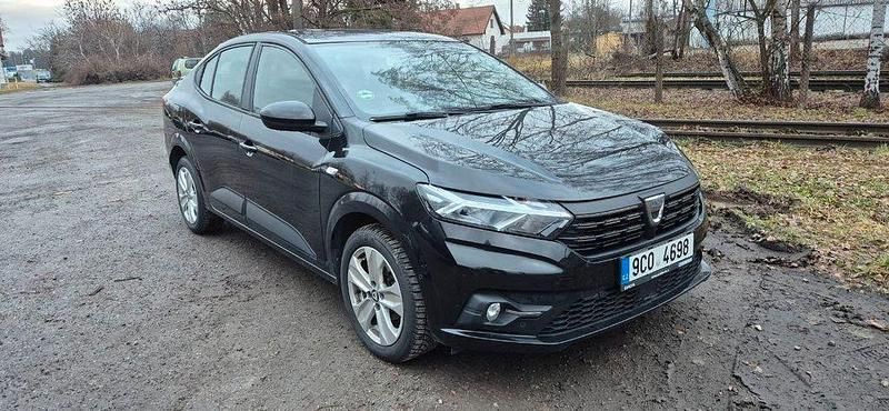 Schwarz Gebraucht 2021 Dacia Logan Comfort Limousine | 9.500 € (Superpreis) - Bild 1/4