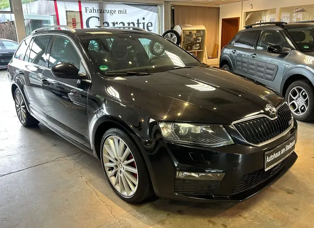 Gebraucht Skoda Octavia RS 184 PS (135 kW) 2015 Schwarz Kombi