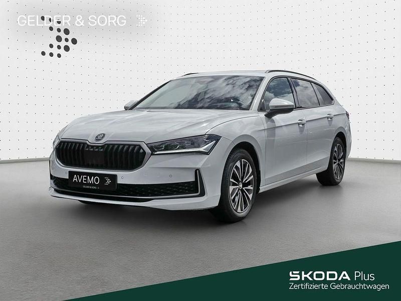 Gebraucht Skoda Superb Selection 150 PS (110 kW) 2024 Purity weiss Kombi