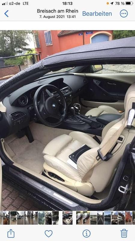 Gebraucht BMW 630 Cabriolet 258 PS (189 kW) 2007 Cabrio