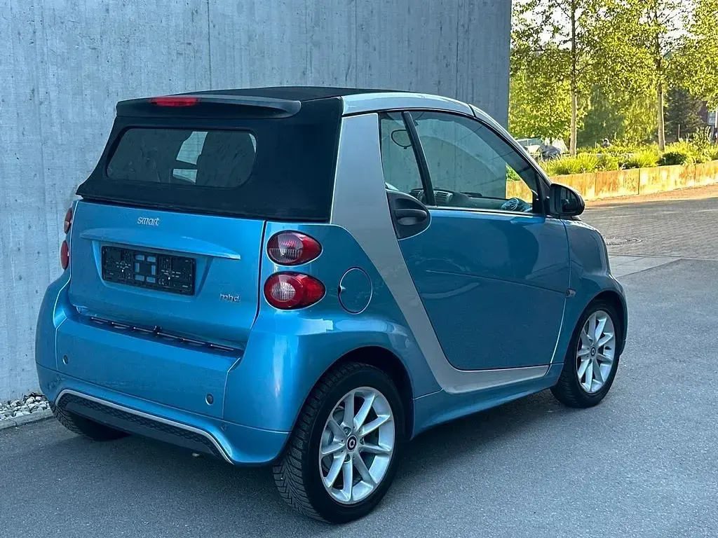 Gebraucht Smart ForTwo Cabrio 71 PS (52 kW) 2014 Blau Cabrio