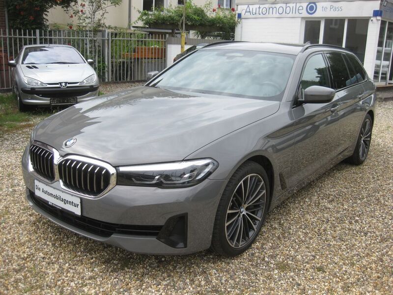 Berninagrau bernsteineffekt me Gebraucht 2020 BMW 530 Luxury Line Kombi | 28.900 € (Guter Preis) - Bild 1/4