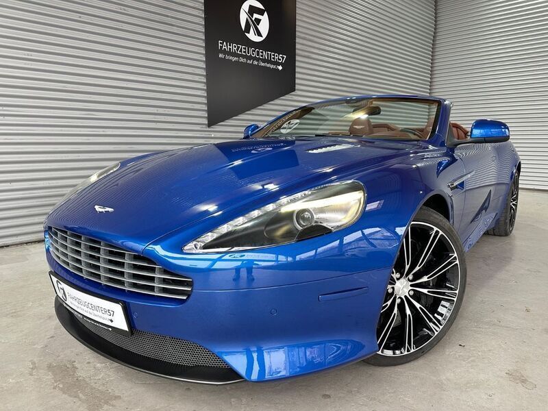 Blau Gebraucht 2015 Aston Martin DB9 Cabrio | 84.900 € - Bild 1/4
