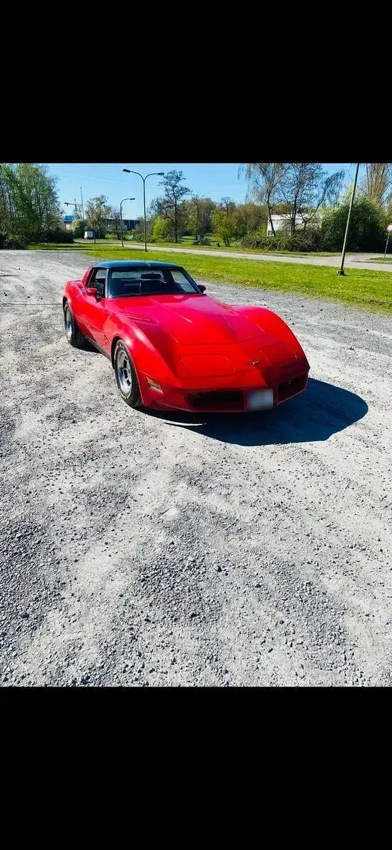 Usata Corvette C3 190 CV (139 kW) 1981 Rosso Coupé