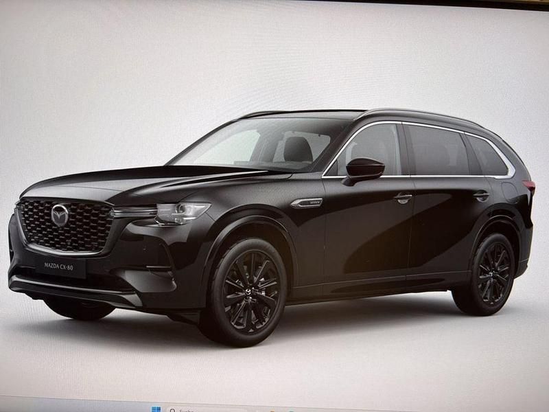 Jet black Neu 2025 Mazda CX-80 Homura-Line SUV | 64.200 € (Etwas zu teuer) - Bild 1/4