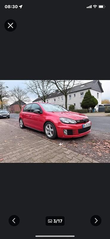 Rot Gebraucht 2011 VW Golf VI GTI Kleinwagen | 9.500 € (Fairer Preis) - Bild 1/4