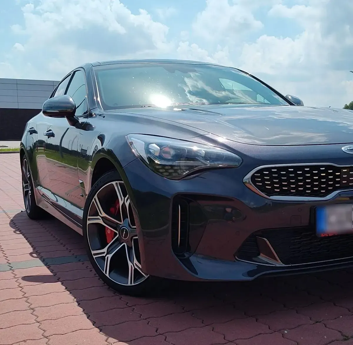 Gebraucht Kia Stinger GT 370 PS (272 kW) 2018 Grau Kleinwagen