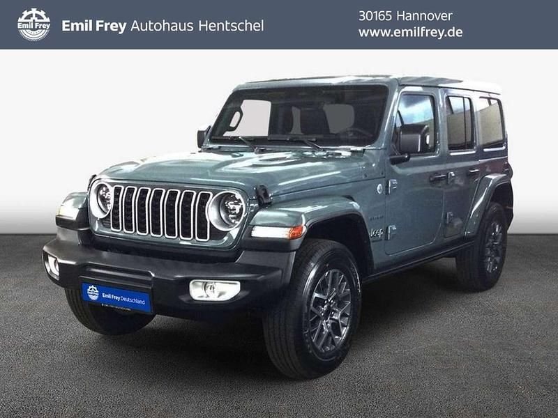Anvil Neu 2025 Jeep Wrangler Unlimited Sahara SUV | 72.403 € - Bild 1/4