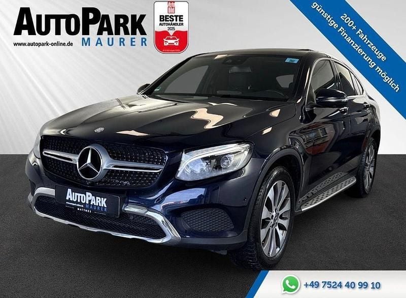 Blau Gebraucht 2017 Mercedes GLC250 AMG Coupé | 28.898 € (Fairer Preis) - Bild 1/4