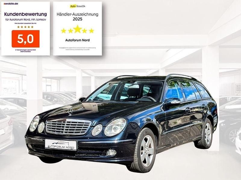 Schwarz Gebraucht 2004 Mercedes E280 Avantgarde Limousine | 4.399 € (Fairer Preis) - Bild 1/4