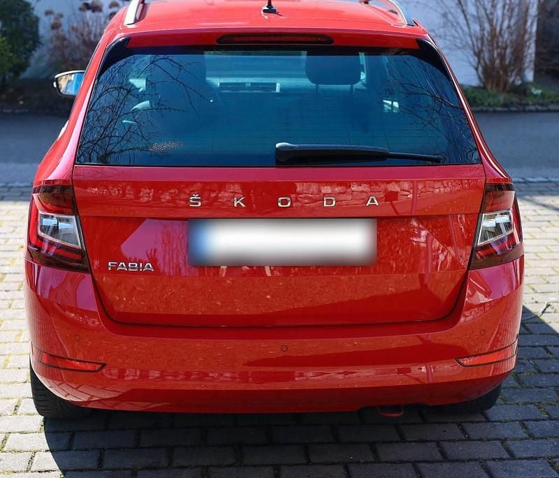 Gebraucht Skoda Fabia Style 110 PS (80 kW) 2020 Rot Kombi