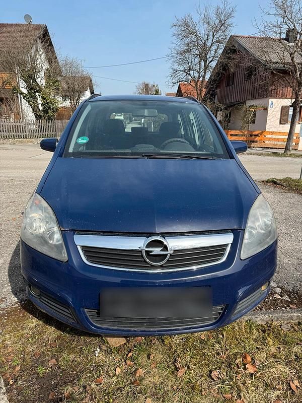 Gebraucht Opel Zafira 125 PS (91 kW) 2007 Blau Van / Kleinbus