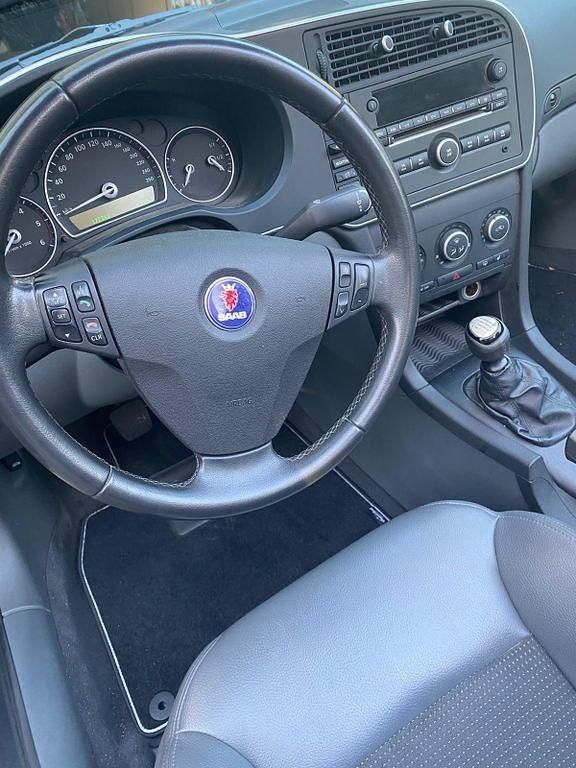 Gebraucht Saab 9-3 Cabriolet Linear 150 PS (110 kW) 2007 Schwarz Cabrio