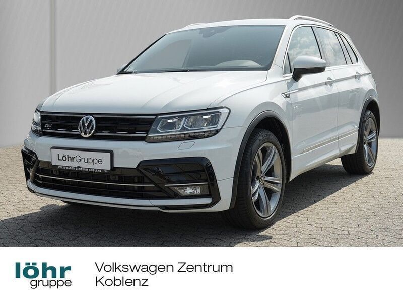 Pure white Gebraucht 2020 VW Tiguan Highline SUV | 30.980 € (Etwas zu teuer) - Bild 1/4