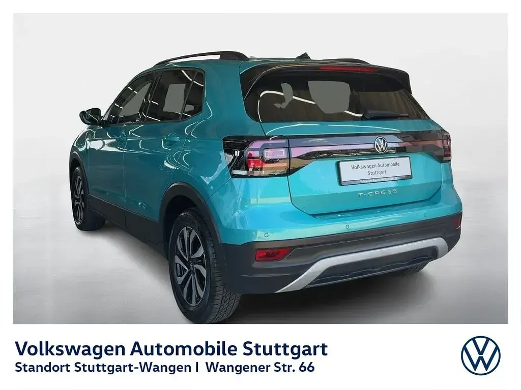 Gebraucht VW T-Cross Active 110 PS (80 kW) 2021 Makenatürkis metallic SUV