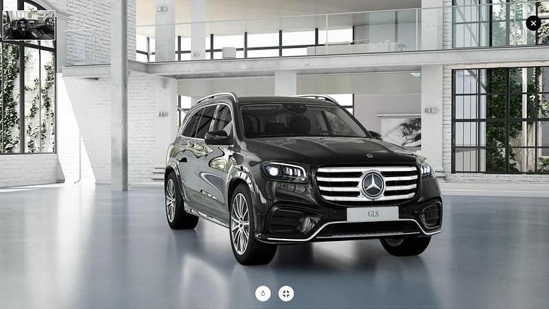 Schwarz Neu 2025 Mercedes GLS580 AMG line SUV | 126.000 € - Bild 1/4