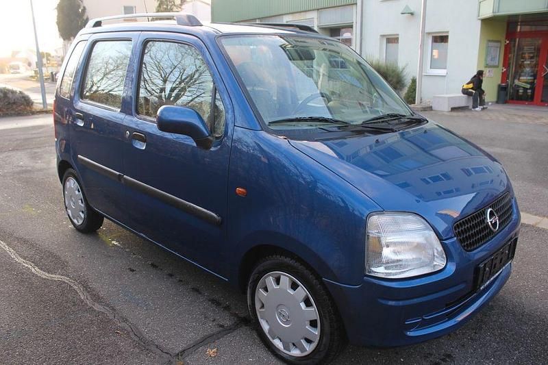 Gebraucht Opel Agila 75 PS (55 kW) 2002 Blau Kleinwagen